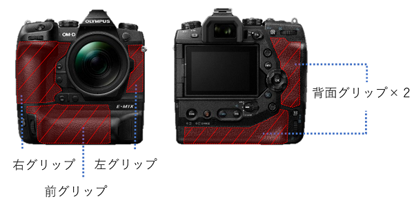 【 E-M1X (計5か所) 】